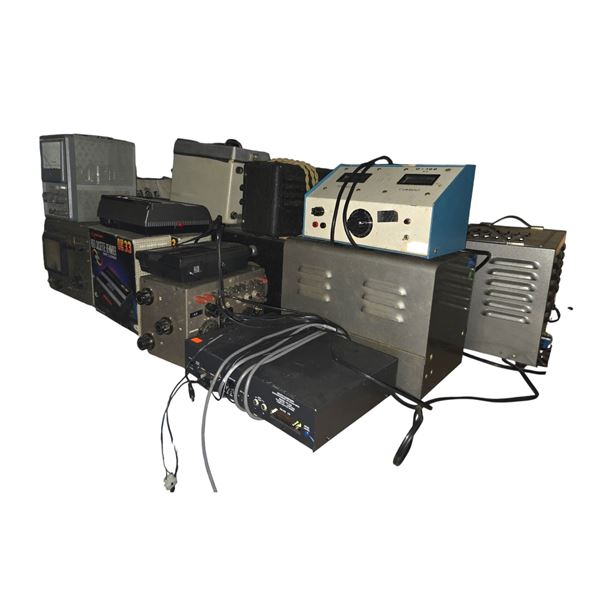Large Group of Vintage Test Equipment & VHS Accessories - Video Cassette Rewinder/Tape Cleaner, Volt