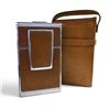 Image 1 : Vintage Brown Camera Carrying Case with Shoulder Strap