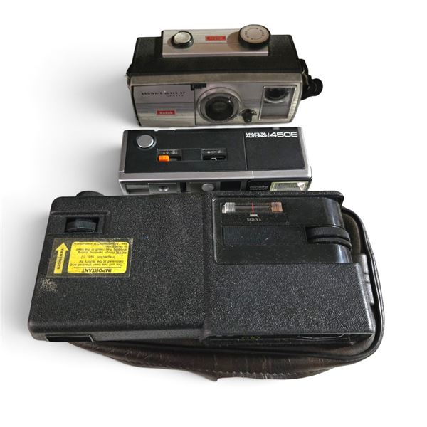 Group of Misc - Brownie Super 27, Minolta 450E, Ranging 610