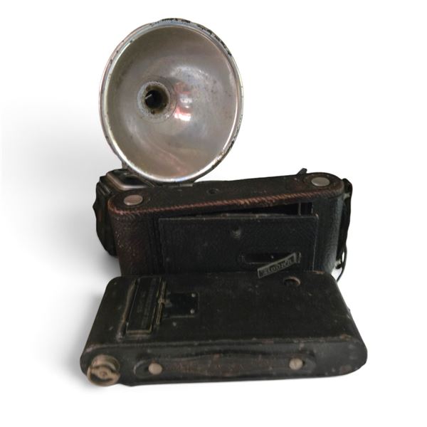Kodak Duaflex II Camera with Flash Attachment & Autographic Camera (No. A-116)