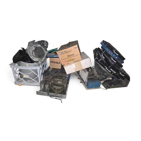 Vintage Audio Equipment & Tools: RCA VCR, ADC Stereo Equalizer, Tapco Mixer & Power Fist Tie-Rod Kit