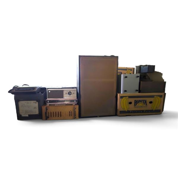 Group of  Signal Generator, Cablevision Tuner, Speaker Industrial Electrical, Etc. Equipment Lot