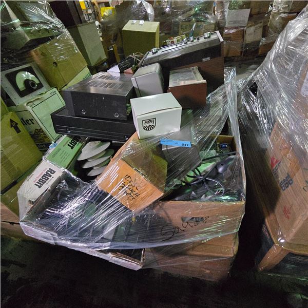 Surprise Pallet of Miscellaneous Electronic Components