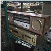 Image 4 : Vintage Wooden Cased Tabletop Radios & Assorted Electronics Lot