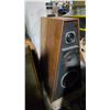 Image 2 : Pair of Vintage Wood-Cabinet Tower Speakers, Dual-Woofer Design