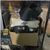 Image 5 : Entire Shelf of Misc Electronic Components - Phillips, Cenco, Speakers, Etc.