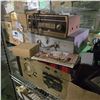 Image 4 : Entire Shelf of - Zenith, Leak, Uniden Scanner, Heathkit RF Signal Generator, RCAF Pre-Amplifier, Bo