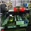 Image 3 : Entire Shelf of - HP Digital Voltmeter, Vintage AM/FM Clock Radio, Epson Printer, DreamWriter Keyboa