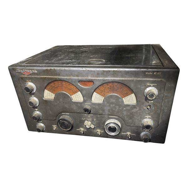 Group of Misc Electronics - Sony Solid State, Vintage National NC Radio Company Ham Radio Receiver, 