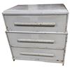 Image 1 : Vintage Grey Painted Wooden Storage Chest, H43" x W40" x D23" - Sold as-is, current condition