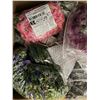 Image 2 : Assorted Artificial Flowers, Faux Greenery, and Craft Supplies