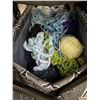 Image 6 : Group of Craft Supplies, Office Accessories, Glassware, and Misc Household Goods