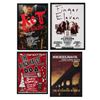 Image 1 : Collection of 4 Vintage Music & Concert Promotional Posters - Ice-T, Finger Eleven, Punk Rock Xmas, 