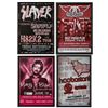 Image 1 : Collection of 4 Concert Promotional Posters - Slayer, Aerosmith, Mary J. Blige & Nokia Unwired Tour