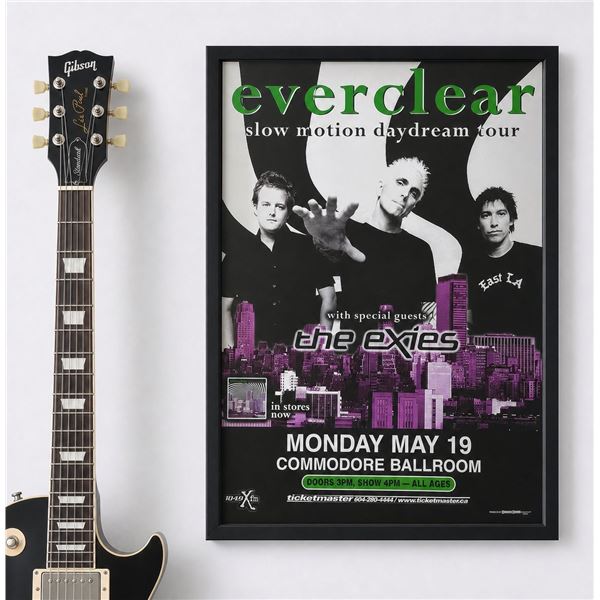 2003 Everclear "Slow Motion Daydream Tour" Concert Poster