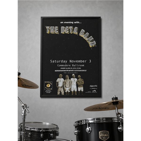 2000 The Beta Band Concert Poster