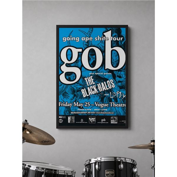 Vintage Gob "Going Ape Shite Tour" Concert Poster, Vogue Theatre