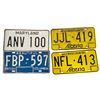 Image 2 : Group of 12 Vintage Canadian & US License Plates (BC, Alberta, Ontario, Maryland)