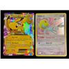 Image 1 : Group of 2 - Pokémon TCG Pikachu EX Promo & Uxie Holo Card