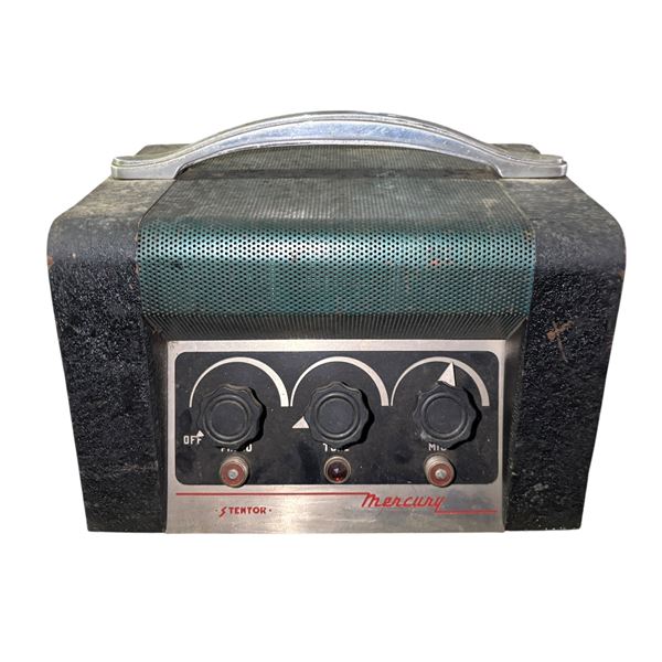 Vintage Mercury Stentor Portable Tube Audio Amplifier Unit