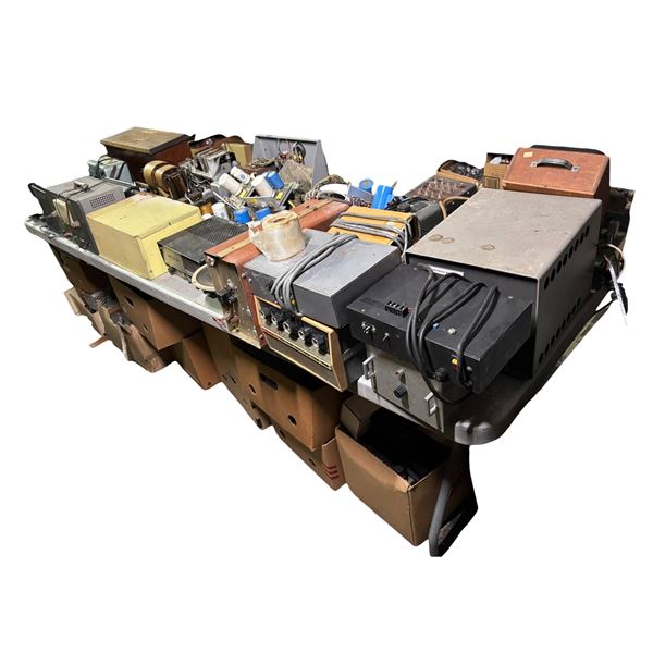 Large Group - Vintage Heathkit Regulated Power Supply, Electronics Components & Circuit Boards