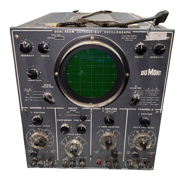Vintage DuMont Type 333 Dual Beam Cathode-Ray Oscillograph