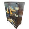 Image 3 : Vintage Japanese Crane Mini Jewelry Chest with Contents, H8" x W6"