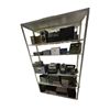 Image 1 : 5 Shelves of Assorted Vintage Electronics,, Radios, Amplifier, and More