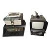 Image 2 : 5 Shelves of Assorted Vintage Electronics,, Radios, Amplifier, and More