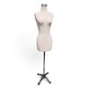 Image 1 : Vintage Fabric Dress Form Mannequin Torso, 63" Tall