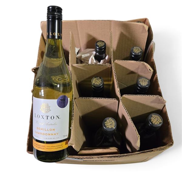 12-Bottle Assorted Wine Selection - Loxton Semillon Chardonnay