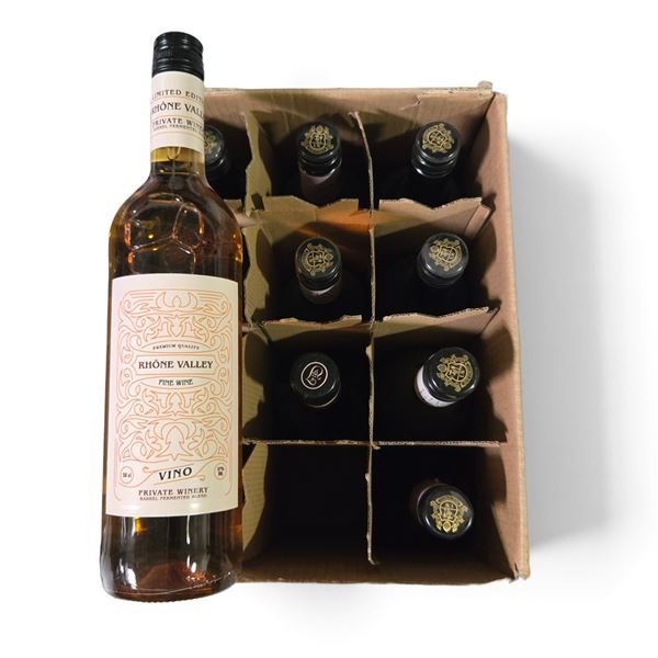 11-Bottle Assorted Wine Selection: - Loxton Moscato Rose and Chardonnay