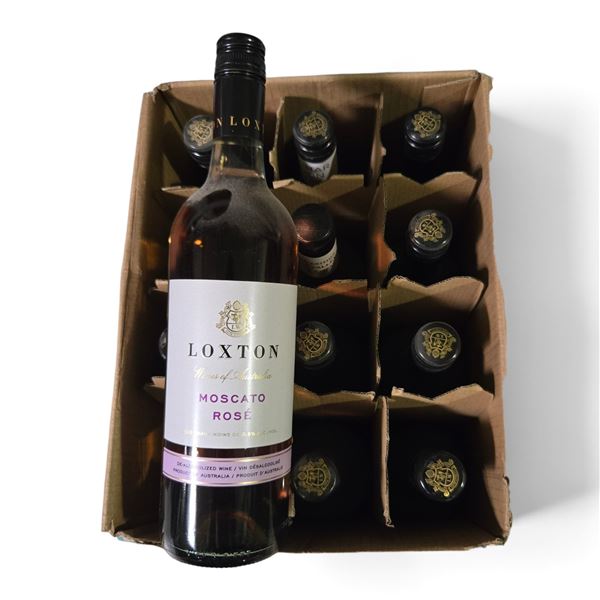 10-Bottle Assorted Wine Selection: 2009 Shiraz, Rhone Valley, and Loxton Moscato Rose