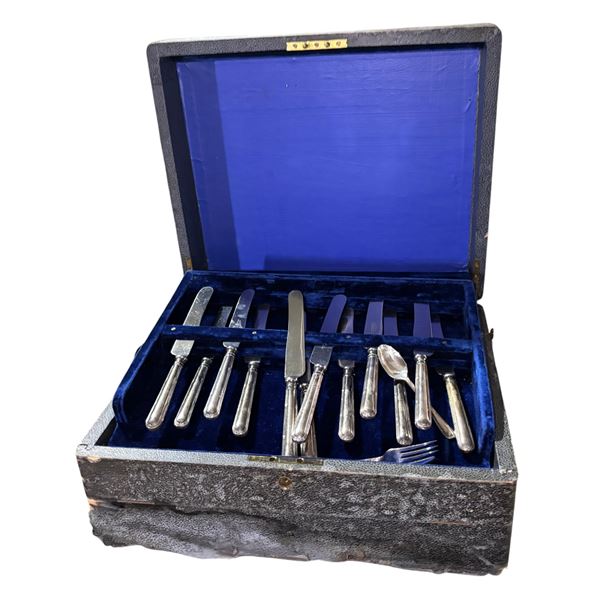 Case of Vintage Silverplate Flatware - Canadian National Railways 1928