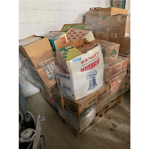 Pallet of Electronic and Varied Books and Magazine