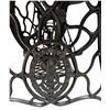 Image 3 : Singer Cast Iron Treadle Base Table, W38"