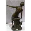 Image 4 : Woman Sitting on Fountain
