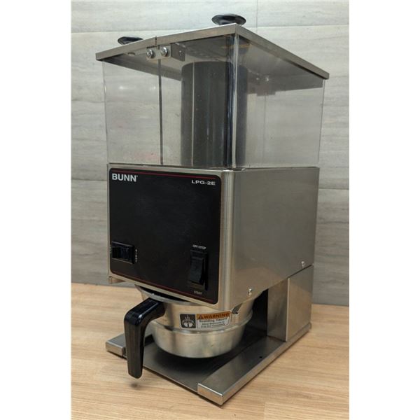 Bunn LPG-2E Low Profile Portion Control Coffee Machine W/2 Hoppers