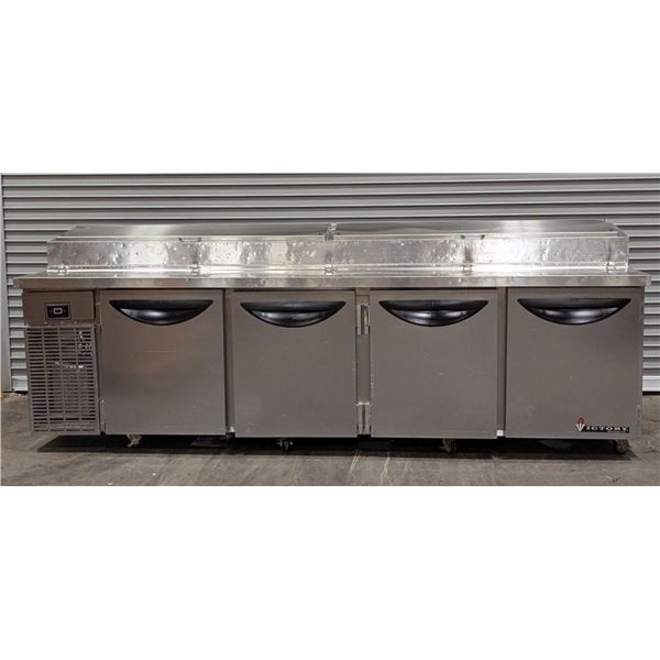 Victory VPT-119 119" Four Door Refrigerated Pizza/Salad & Sandwich Prep Table