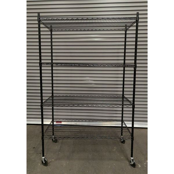 47-1/2" x 24" x 76-1/2" Wire Shelving Unit