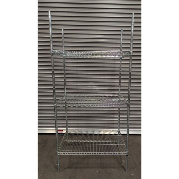 35-1/2" x 24" x 75" Wire Shelving Unit