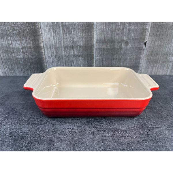 Le Creuset Cherry Red Heritage Rectangular Baker, 1.4L / 25cm
