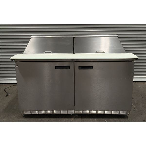 Delfield 4460N-24M 60" Double Door Refrigerated Salad/Sandwich Prep Table