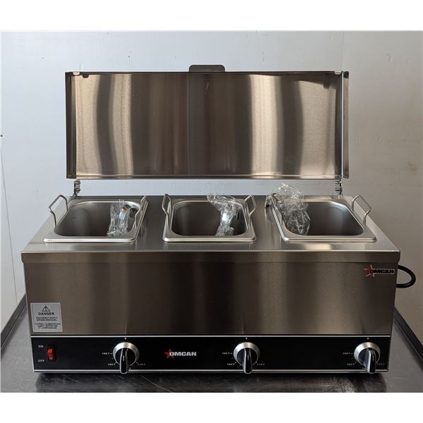 Triple Sauce Pot Warmer, Omcan 44183