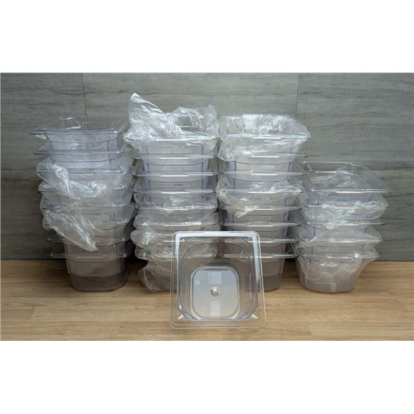 Vollrath 1/6 Size 4" Super Pans - Lot of 30