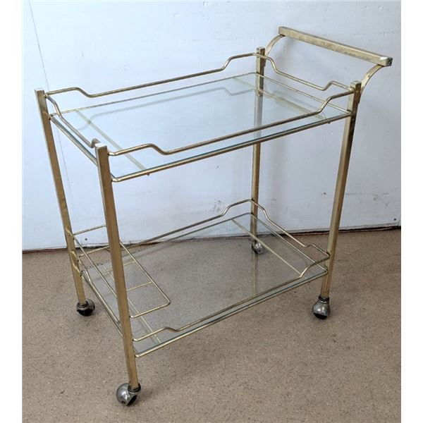 Glass Bar Cart