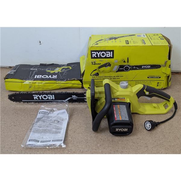 Ryobi RY43155 16" Electric Chainsaw, 13Amps