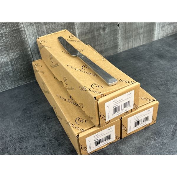 Azali Dinner Knives, Arcoroc T7404 - Lot of 36