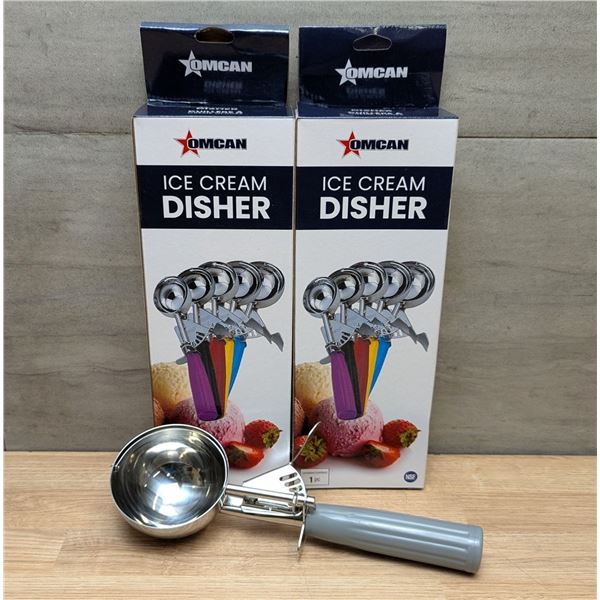 4oz Dishers, Omcan 34841 - Lot of 2