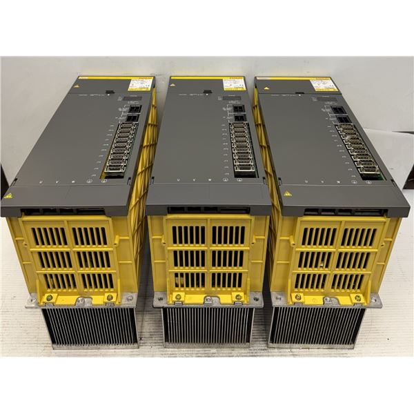 (3) Fanuc #A06B-6088-H230#H500 Spindle Amplifier Module